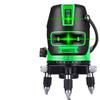 High-Precision Automatic Laser Level: 2, 3, or 5 Infrared Green Lines, Blue Light Projector for Outdoor Use