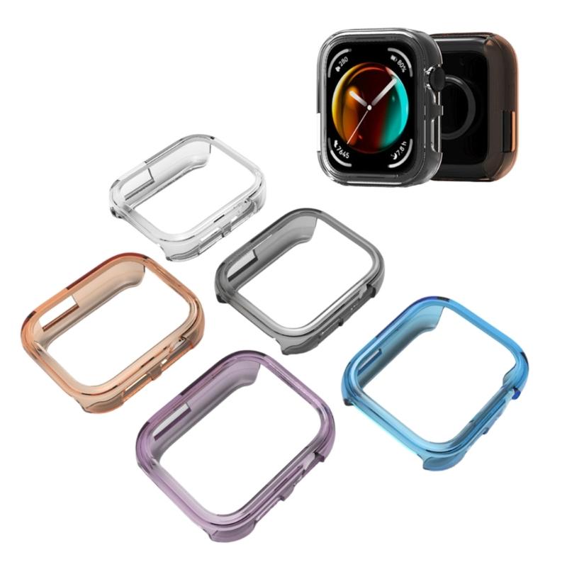 Чехол для Watch Fit 3 Защитная пленка для экрана, Полностью закрывающий ТПУ чехол Защитный чехол для экрана часов