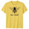 Bee Kind Insects Animals Unisexs TShirt Unisexs Tee Graphic Unisex Tee