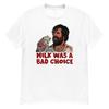 Anchorman Tshirt - Ron Burgundy Milk Was a Bad Choice Tee