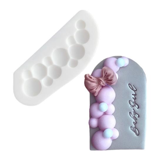 Аксессуары полукруглая пузырьковая форма многоразовый безопасный инструмент для украшения шоколадного торта