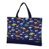 COLORFUL CANDY STYLE Lesson Bag for School Dinosaur Continent N0234300 Boys, Quilted, Handbag, Bag, Kids, Discover! Explore! (Navy)