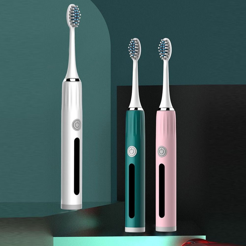 Long-Lasting Ultrasonic Toothbrush Waterproof Kids Adults Brush Portable Oral Cleaning Tool Unisex