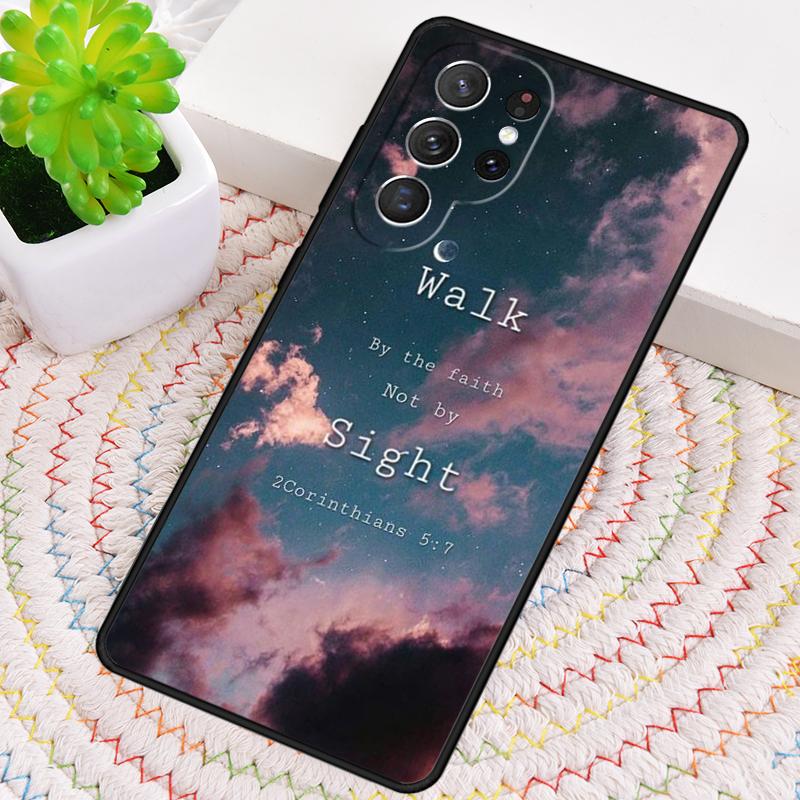 Иисус Христос Да благословит Вас Силиконовый чехол для телефона Samsung Galaxy note 10 pro S26 S25 S24 S23 S22 S21 Plus S25Ultra Capa Cover
