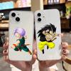 E-46 Dragon Ball Z  Case for iPhone 7 8 11 12 13 14 15 16 Pro Max Plus Mini Xiaomi Redmi A3 9A 9C 10A 10C 13C Note 9 11 Realme Narzo C30 C55