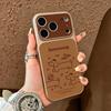 Щенок таксы подходит для чехла для мобильного телефона iPhone17promax Apple 16pro новый 15pro нишевый 14 кожаный.
