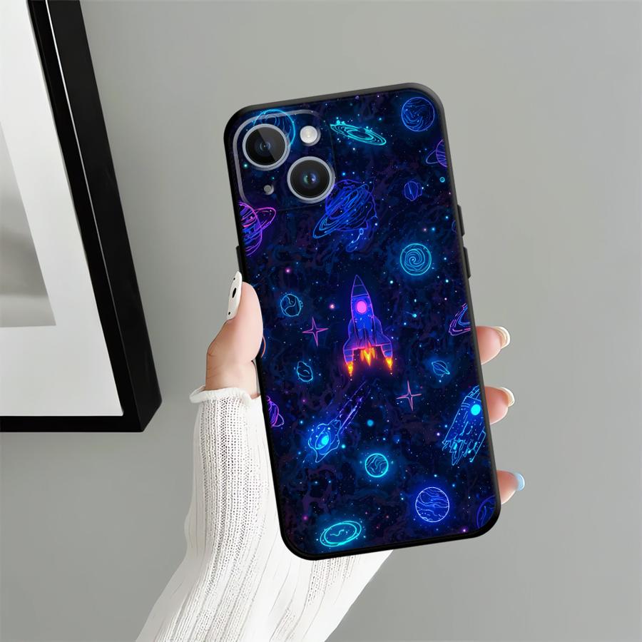 Чехол для телефона 'Планета Вселенной' для Apple iPhone 11 13 XR XS MAX 16 12 14 17 Pro Max Air 15 Pro 7 8 Funda Чехол для телефона