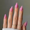 Aurora Fake Nials Long Almond Nail Tips Manicure False Nails  Women