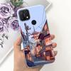 Для Oppo A15 A15s Чехол Мягкий Силиконовый Чехол для Телефона Для OppoA15s A 15 s OppoA15 Милый Мраморный Луна Животные Задняя Крышка Coque Capa Etui