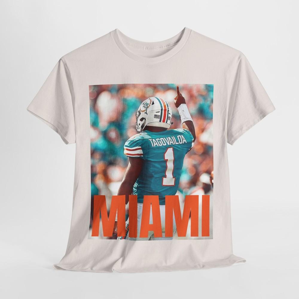 Футболка для фаната Miami Dolphins Туа, унисекс
