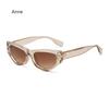 Women Cat Eye Sunglasses  Luxury  Designer Vintage Irregular Frame Gradient Eyewear UV400 Shades Women's Sunglasses