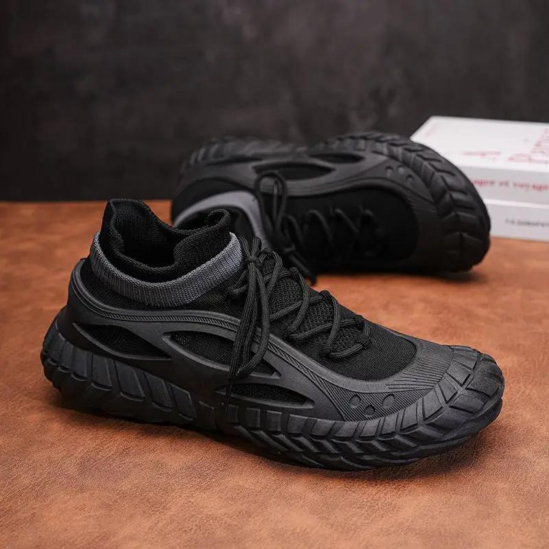 Fashion Outdoor Male Sports Shoes Thick Platform All Brands Trend 2025 Cheap Liquidation Low Price Summer Sale On Men's Casual Sneakers