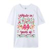 Unisex Clothing 44 Years Old Gifts 44th Birthday Made In 1980 Tshirts Geek New Coming Design T Shirt Combed Cotton Unisex Tshirt