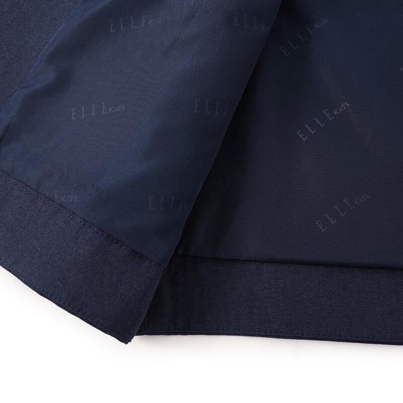 ELLE KIDS Girls' Fun Embroidered Retro Short Jacket