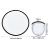 Handheld Size Folding Fan Round Shape Portable Fan New Circular Fan  Outdoor Use