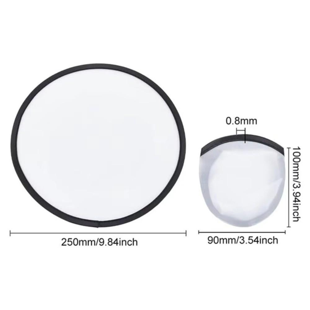 Handheld Size Folding Fan Round Shape Portable Fan New Circular Fan Outdoor Use