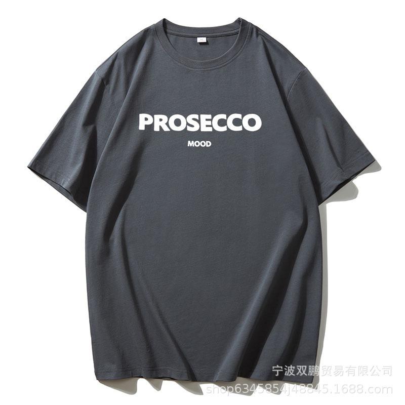 Plus Size Women's Summer Letter-printed Round Neck Loose Short Sleeved Top