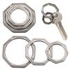 Lightweight Titanium Alloy Male Creativity Gift Key Rings Keychains Buckle Pendant Man Car Keychain
