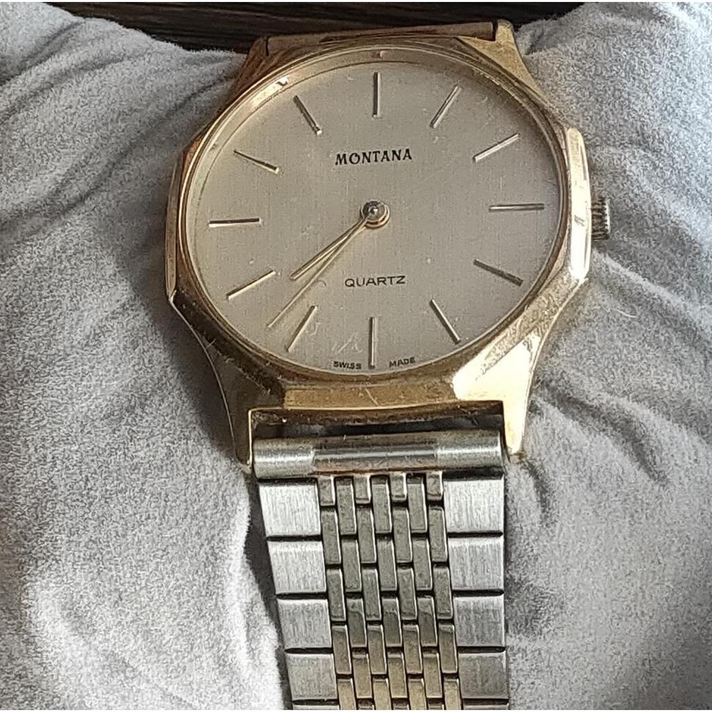 Б/у Мужские Женские Часы Montana JUNGHANS Хлам Номер JK027