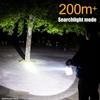 Telescope Zoom Camping Light Solar Powered Camping Lantern USB Rechargeable Portable Flashlights Tent Lights Work Repair