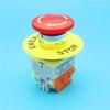 Emergency-Stop Push Button-Switch 1NO 1NC-DPST Mushroom Cap-Switch LAY37 LAY7-PBC Y090-11ZS Elevator Latching Self Lock
