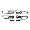 For For Mercedes Benz S Class W221 2008-2012 ABS carbon fiber style car interior door handle frame decorative panel cover