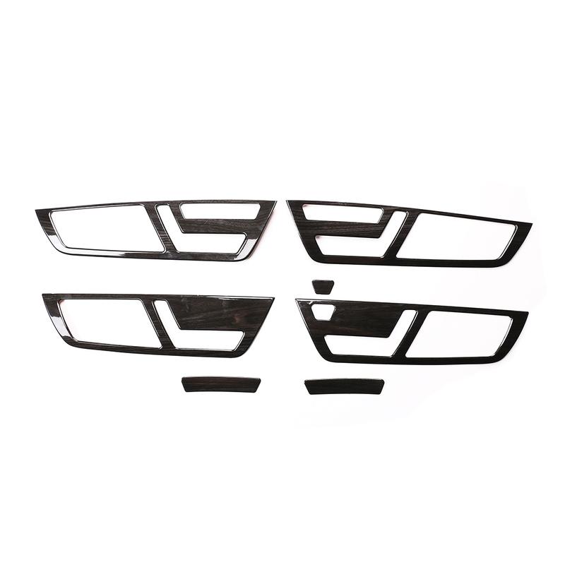 For For Mercedes Benz S Class W221 2008-2012 ABS carbon fiber style car interior door handle frame decorative panel cover