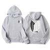 Attack on Titan Men's Hoodie Anime Hoodie Autumn Winter Street Style Pullover Sweatshirt Harajuku Style Attack on Titan Hoodie Sweatshirt