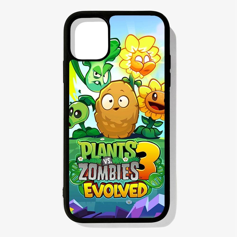 Классическая игра P-Plants Vs Z-Zombies Для iPhone 17 16 15 14 13 12 11 Pro Max Plus Mini PC+TPU Задняя крышка для телефона