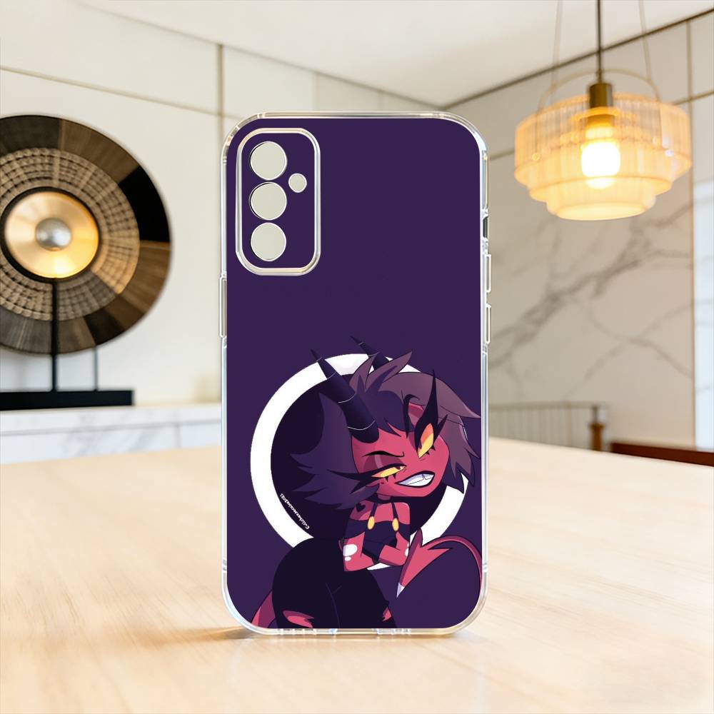 H-Helluva Boss M-Millie Phone Case Transparent Silicone Soft For SamsungA10,12,20,21S,30,31,40,50,51,52,70,71
