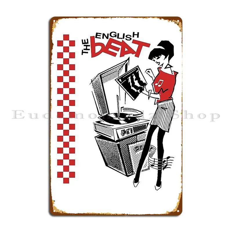 The Beat Metal Plaque Poster Cinema Garage Cinema Character Wall Cave Tin Sign Poster