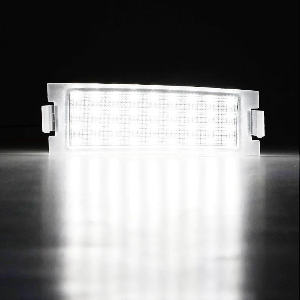 2Pcs White LED License Plate Light Number Plate Lamp For Kia Forte Koup 2-Door 2009 2010 2012 2013 2014 2015 2016 2017