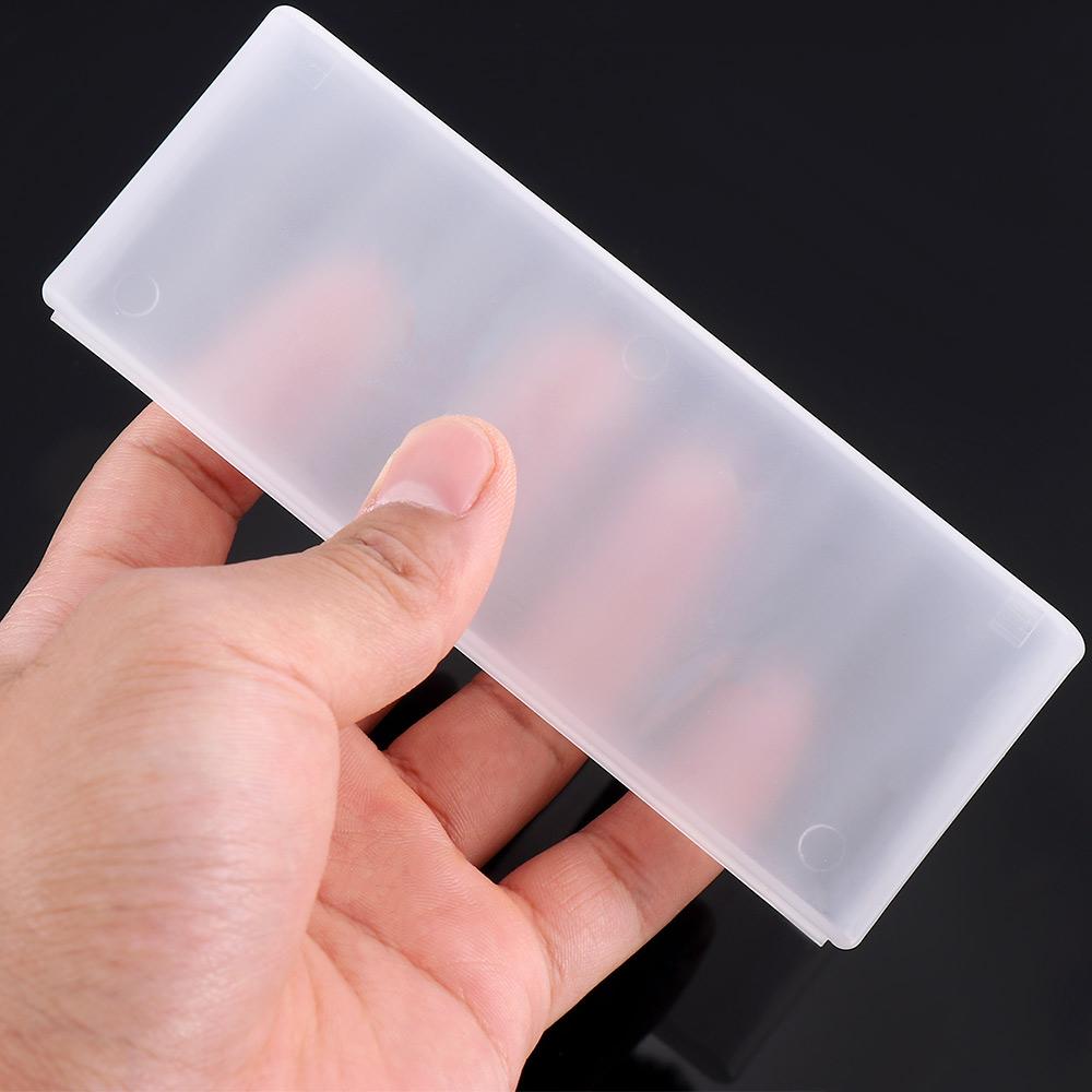 Portable AA Batteries for 10Pcs AA Plastic Holder Cover Container Storage Boxes