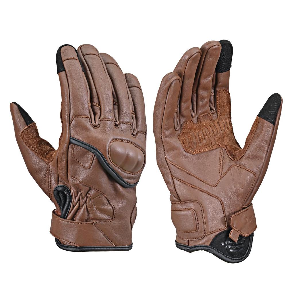 Кожаные Мотоциклетные Перчатки Daytona Hard Smartphone Ориентированные на Комфорт Коровья Кожа Короткие Защитные Перчатки Размер 63047 Перчатки, Зима, Лето, Осень,