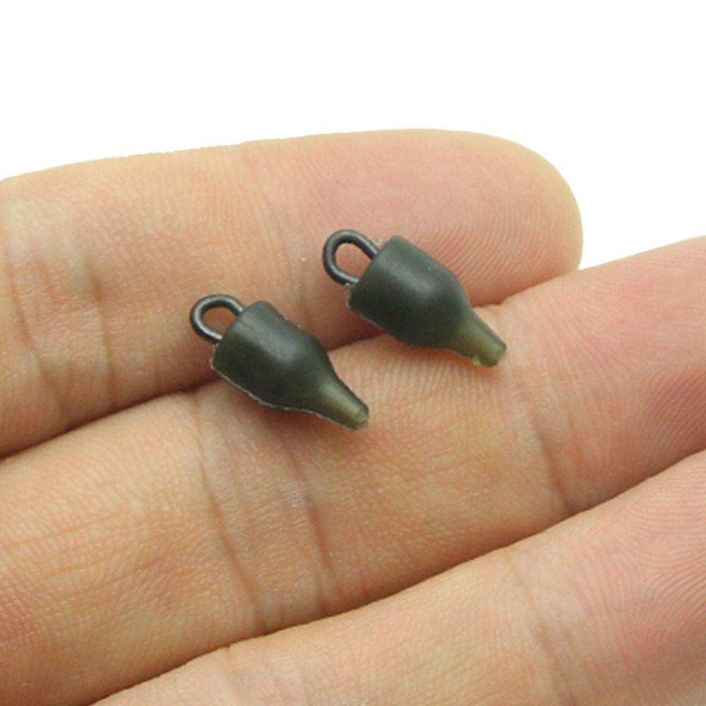 Quick Connect Rigs Stop Beads Quick Change Fishing Connector for 10PCS Rig Line Holder