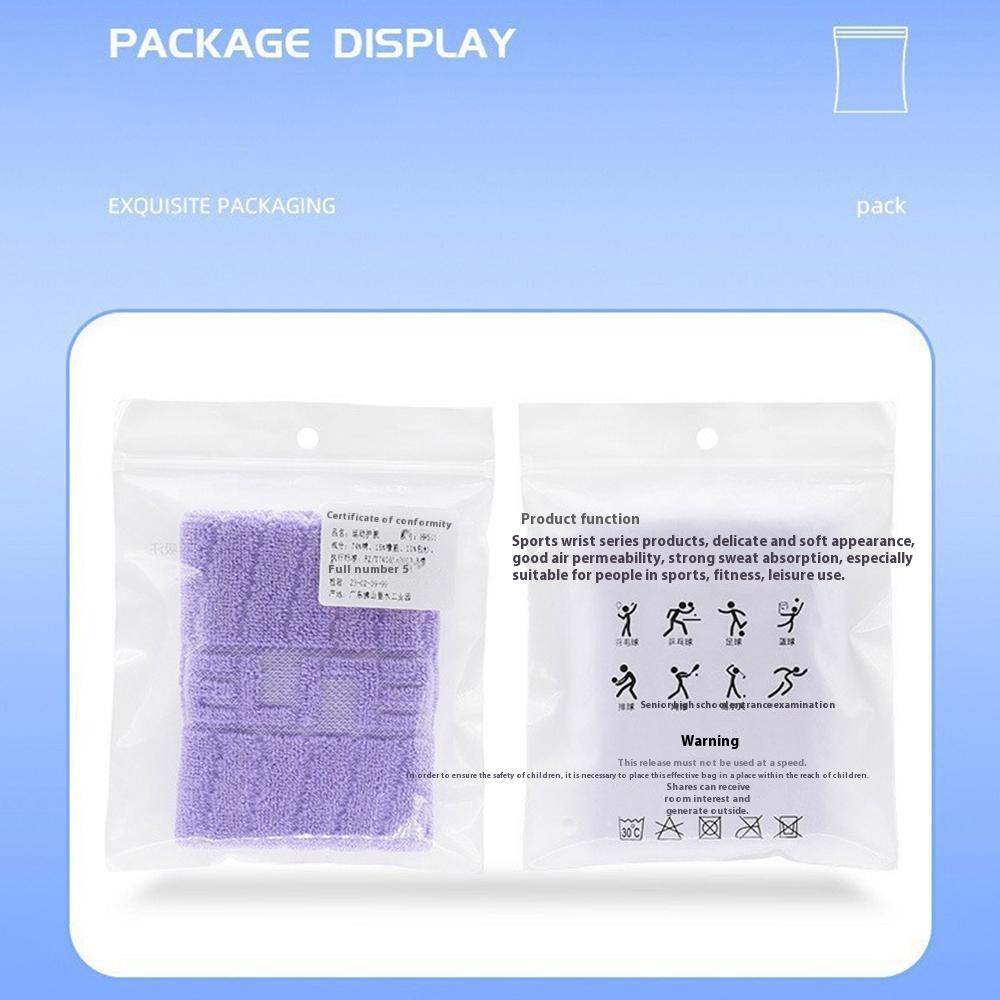 1Pc Breathable Sports Wristband for Outdoor Running Fitness Sweat Band Wrist Guard