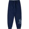New MLB Casual Pants New York Yankees Unisex Navy Blue 3APTM0341-50NYS
