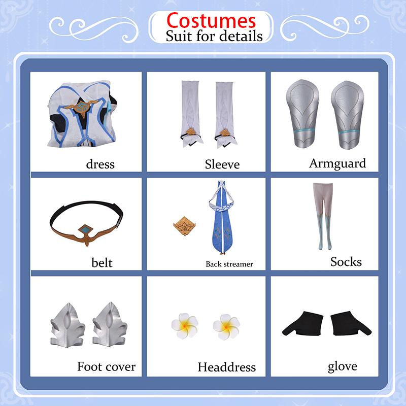 Genshin Impact Traveler Lumine Cos Traveler Lumine Cozy Полная игра Miha Tour C Service Cos