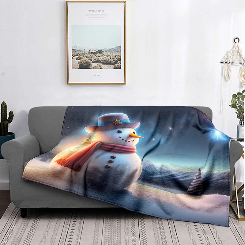 Домашнее украшение плюшевые пледы Диван одеяло Покрывало кровать пушистые мягкие одеяла декор Плед Современный Хэллоуин Счастливого Рождества зима