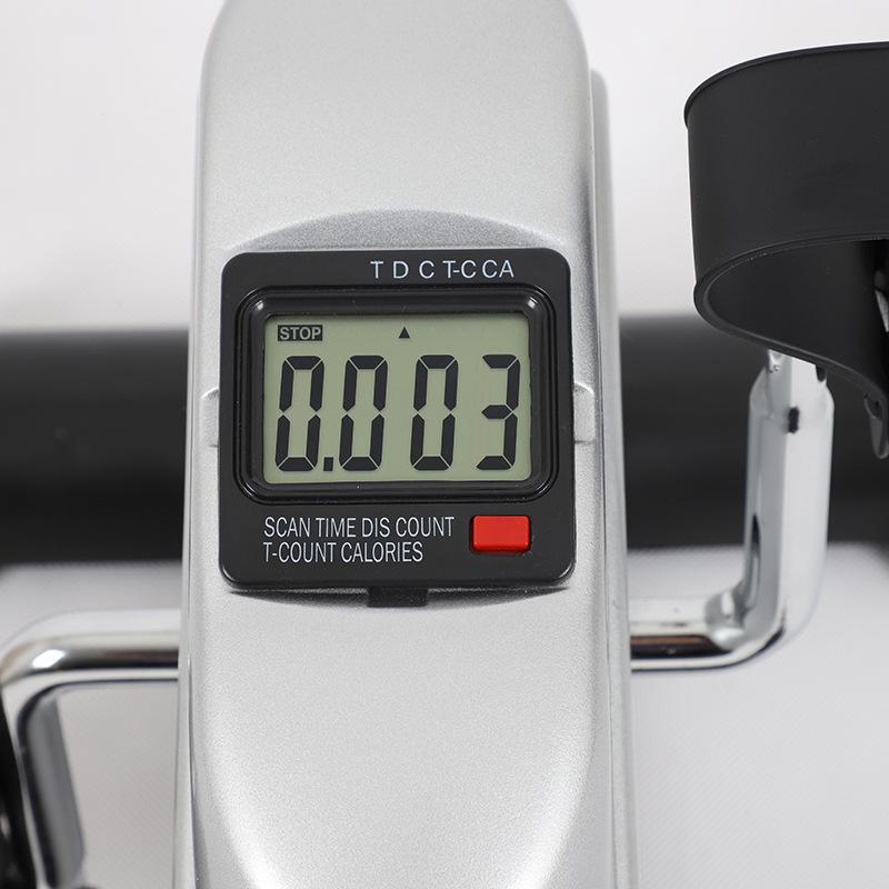 Rehabilitation Training Equipment Exercise Bike Pedal Exerciser Portable Foot Cycle Arm & Leg Peddler Machine with LCD Screen Displays