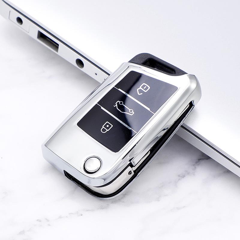 Чехол для ключа автомобиля для моделей Volkswagen Bora, Lavida, Santana, New Sagitar, Langyi, Polo и Jetta