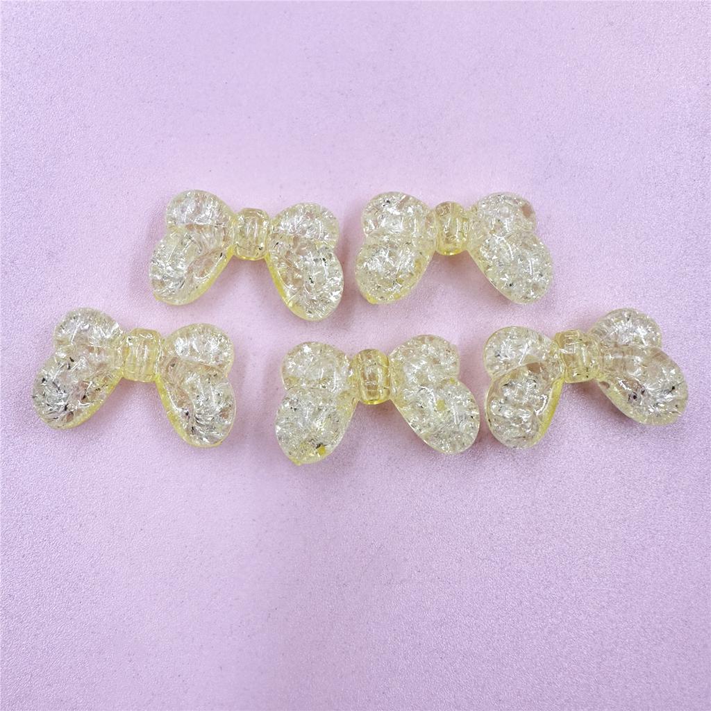 5шт разрывной бант 16,5*27мм бусины акриловые материалы ручной работы бусины модные