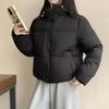 Winter new fake two-piece splicing women's cotton-padded clothes fashionable versatile cotton clothes women's foreign style jackets