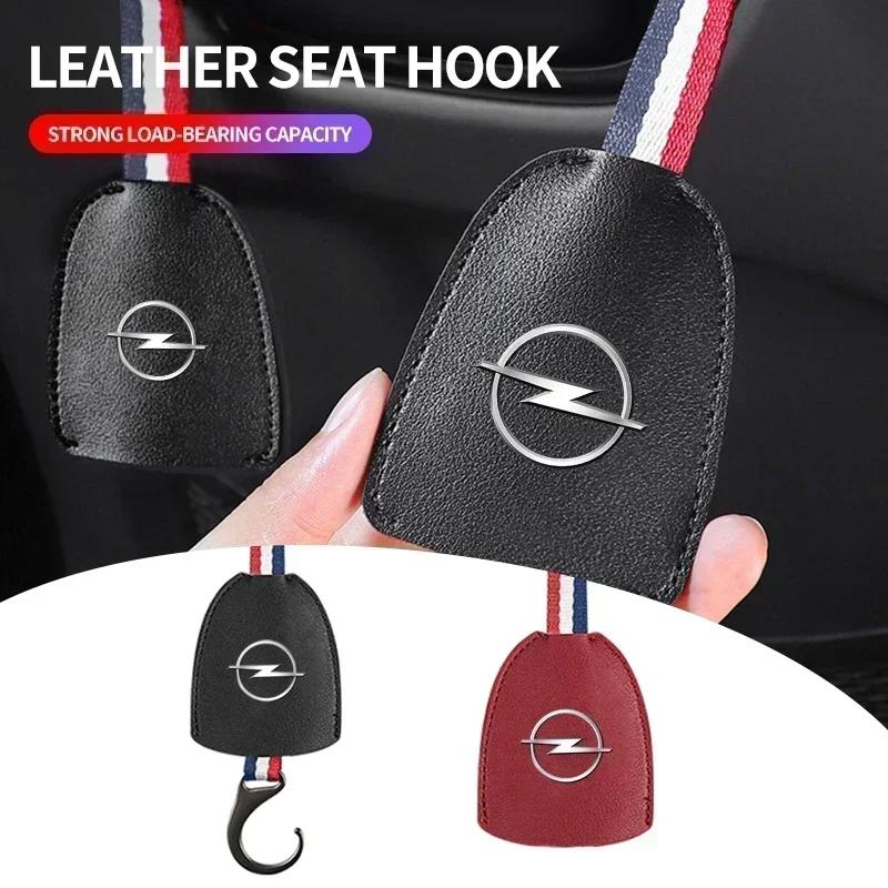 High Quality Leather Multifunction Car Seat Headrest Hook For Opel insignia Astra H G J Antara vectra Vivaro corsa c d zafira b Su0