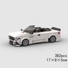 City Speed ​​Convertible MOC Old Car Super Race Vehicle Model Building Block Racing Brick Technical Christmas Gift Rally Sport Toys