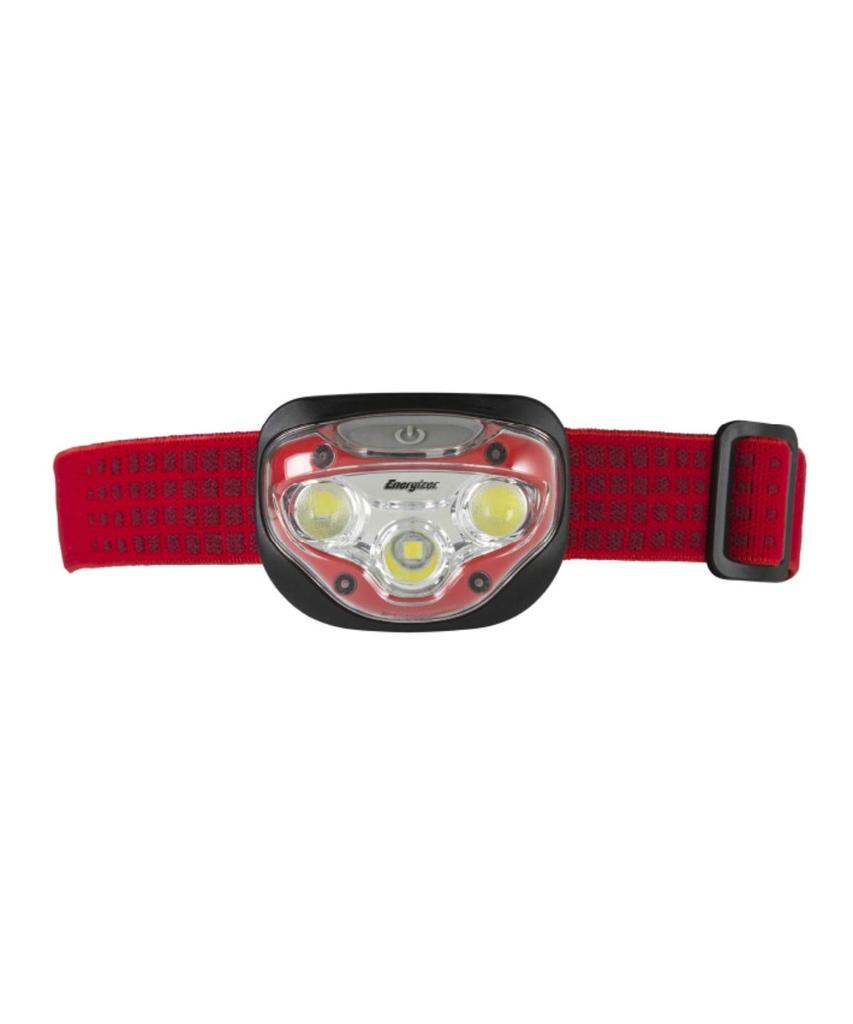Energizer LED Vision HD Headlight with 4 Light Off Adjustable Head Angle Brightness 300lm Maximum Light Time 35 HDB323 Modes, One-Push Function,