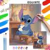 Набор для цифровой масляной живописи Stitch, ручная работа, DIY, домашний декор