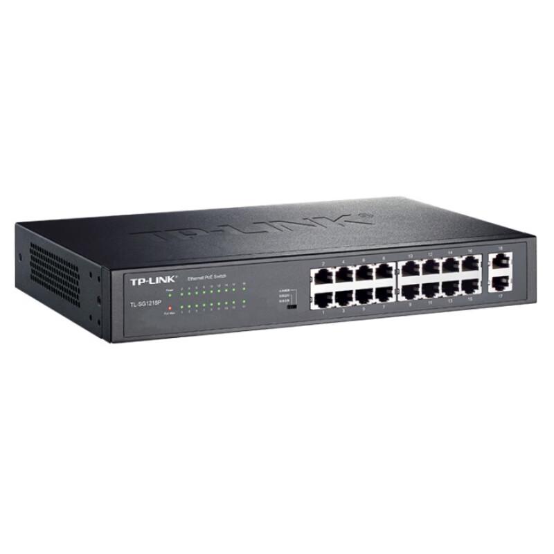 TP-LINK TL-SG1218P 16-Port Gigabit PoE+ Switch