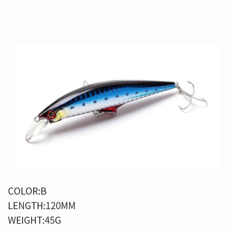 Minnow Sinking Fishing Lure Hard Plastic Trout Lure Artificial Bait Pesca Wobbler Fishing for Pike Bass Crankbait