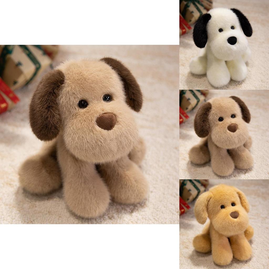 Adorable Golden Retriever Plush Toy With Short Hair For Sleep Pillow And Playtime